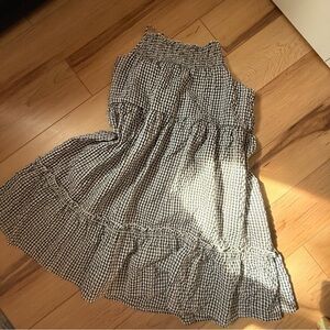 Gingham Checkered Women's Dress